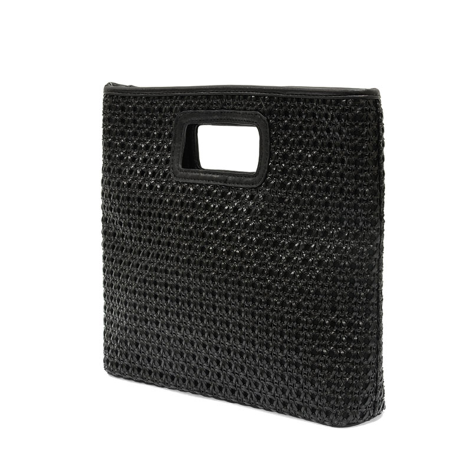 Rio Cutout Tote - Black