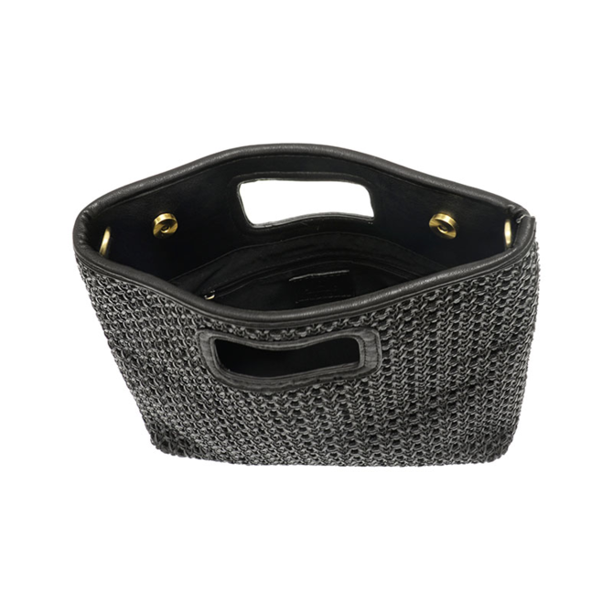 Rio Cutout Tote - Black