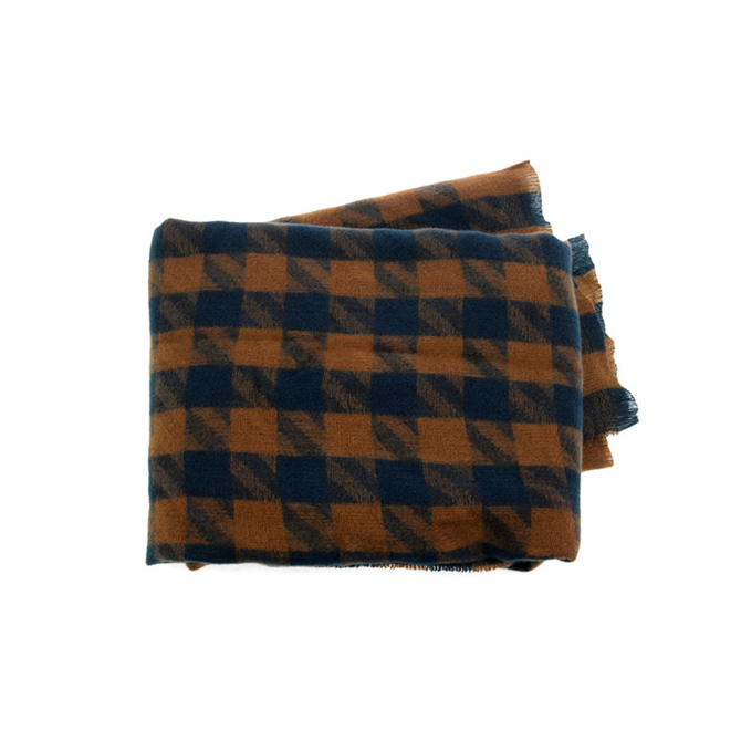 Scarf - Carmel/Navy