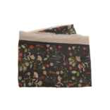 Scarf - Black Whimsical Floral