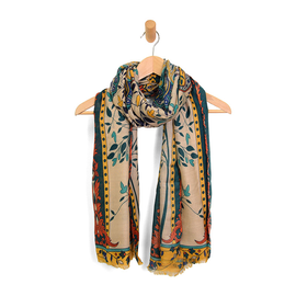 Scarf - Multi Boho Paisley Floral