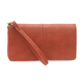 Everly Organizer Flap Crossbody - Spice