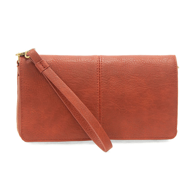 Everly Organizer Flap Crossbody - Spice