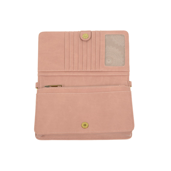 Billie Mini Organizer Crossbody - Mauve