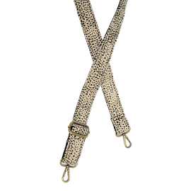 Guitar Strap - Mini Cheetah Print