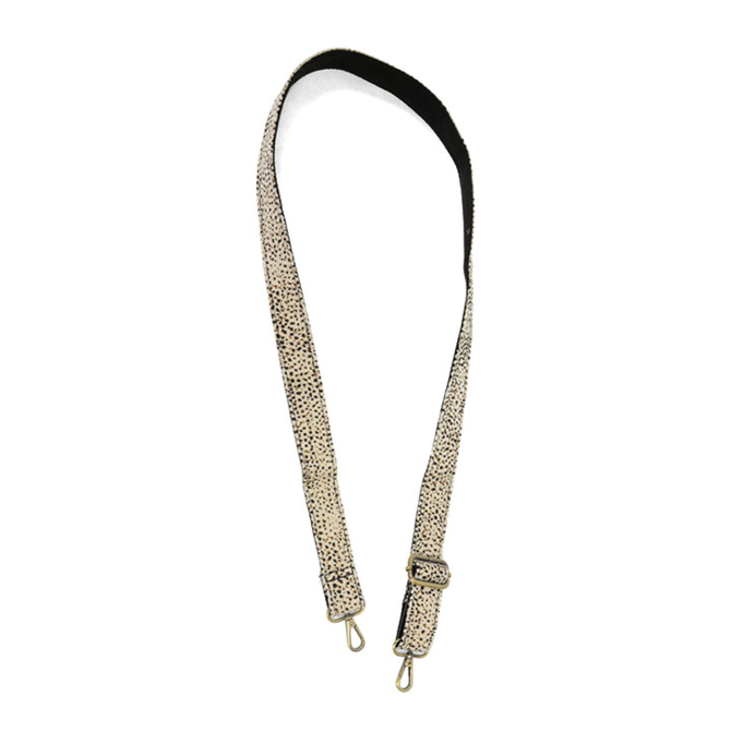 Guitar Strap - Mini Cheetah Print