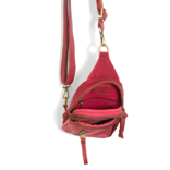 Skylar Sling - Velvet Holly Berry