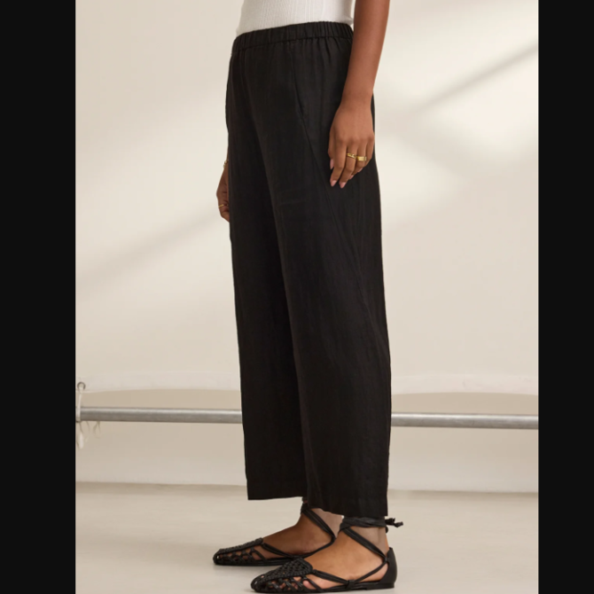 Velvet Linen Pant - Lola