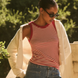 Velvet Tank - Lua Striped