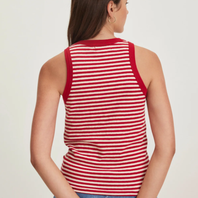 Velvet Tank - Lua Striped