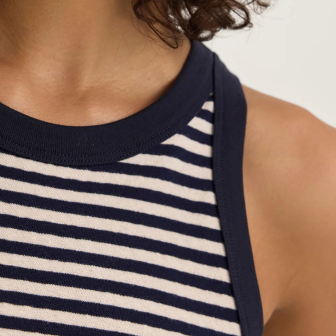 Velvet Tank - Lua Striped
