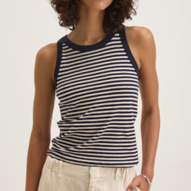 Velvet Tank - Lua Striped Velvet Tank - Lua Striped