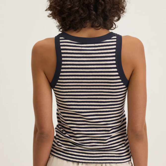 Velvet Tank - Lua Striped