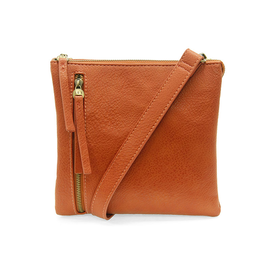 Dawn Multi Pocket Compact Crossbody - Burnt Orange