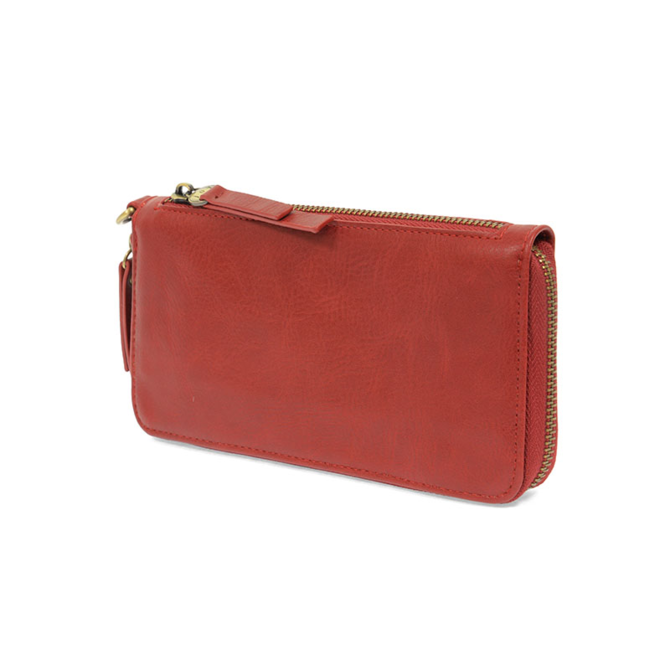 Chloe Zip Wristlet - Scarlett