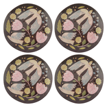 Karma Salad Plate - Melamine Folklore Birds