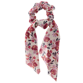 Karma Hair Scarf - Plum Floral