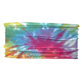 Karma Headband - Thin Rainbow Tie Dye