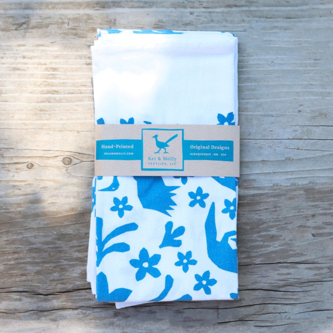 Kei & Molly Textiles Napkin Set - Buffalo & Friends