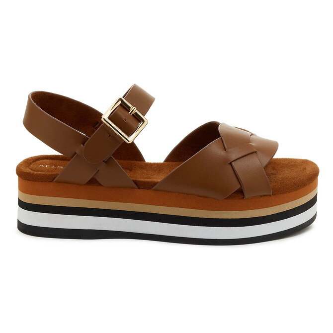 KELSI DAGGER Sandal - Breeze Tri-Color Platform