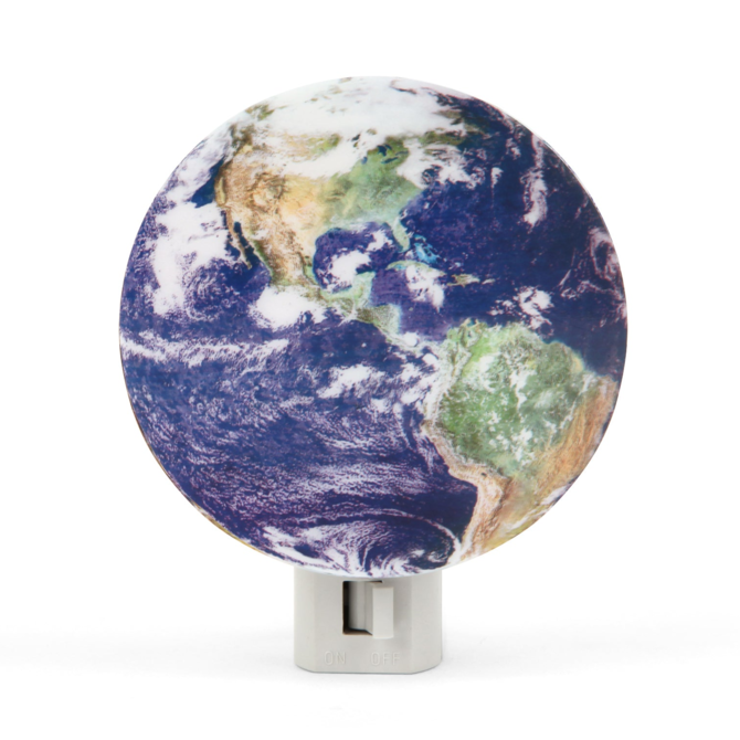 KIKKERLAND Night Light - Earth