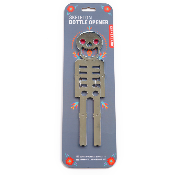 KIKKERLAND Bottle Opener - Skeleton