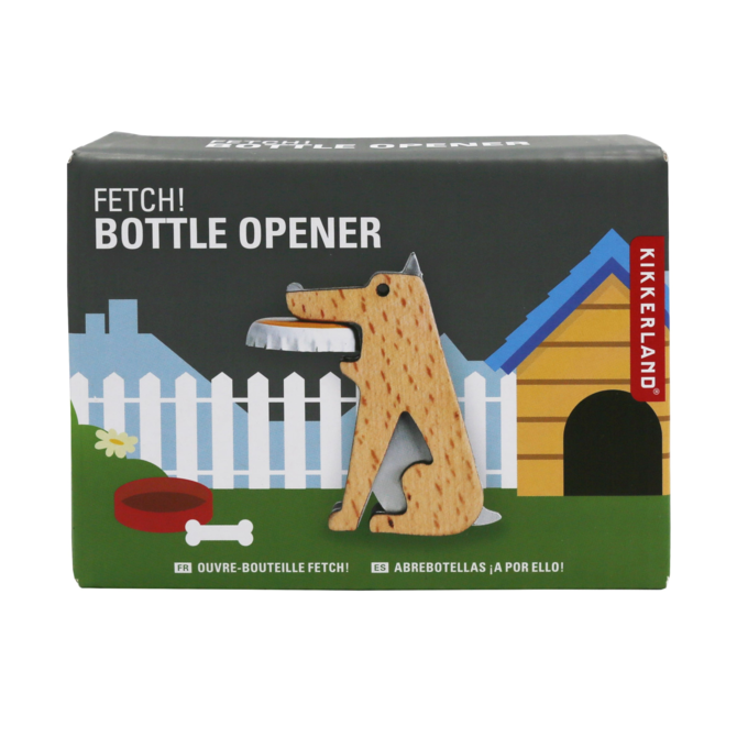 KIKKERLAND Bottle Opener - Fetch
