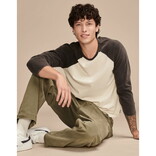 Lucky Brand Men's Tee - Raglan Sleeve Lucky Brand Men's Tee - Raglan Sleeve