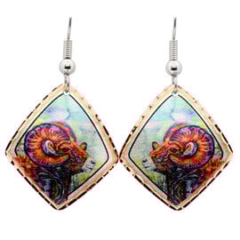 LYNN BEAN GALLERY Earring - Bighorn Sheep