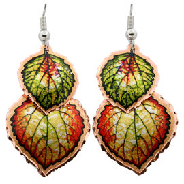 LYNN BEAN GALLERY Earring - Aspen Leaves