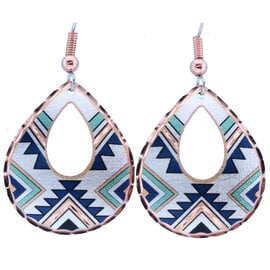 LYNN BEAN GALLERY Earring - Southwest Design Teardrop