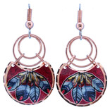 LYNN BEAN GALLERY Earring - Four Feathers