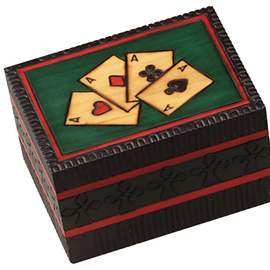 M CORNELL IMPORTERS, INC Box - 4 Aces Double Decker