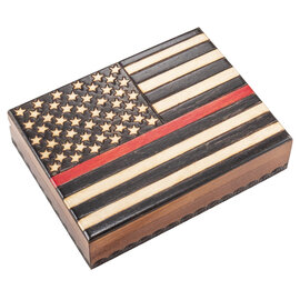 M CORNELL IMPORTERS, INC Box - Flag w/ Red Stripe
