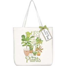 Mary Lake Thompson Tote - Houseplants