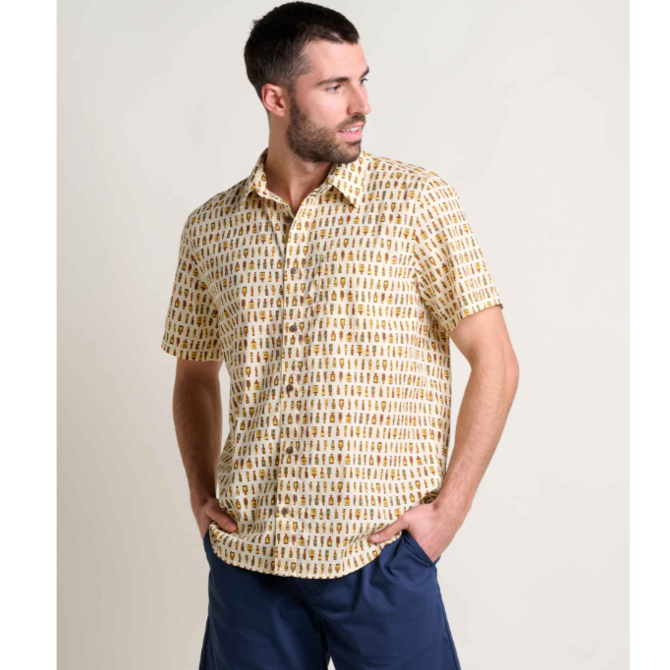 Toad & Company Men's Shirt - Umber Hot Sauce