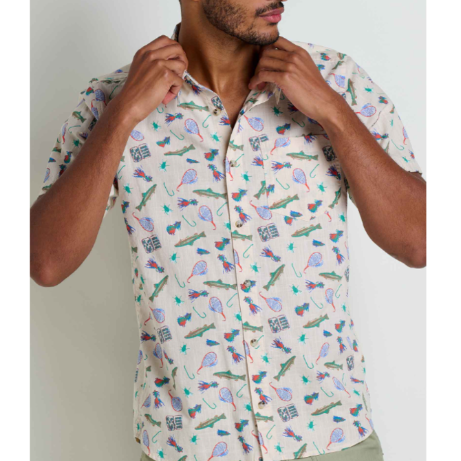 Toad & Company Men's Shirt - Umber Hot Sauce