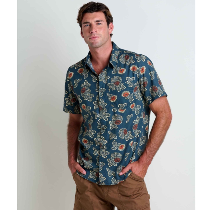 Toad & Company Men's Shirt - Umber Hot Sauce