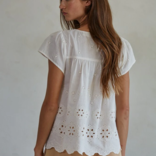 By Together Top - Rafael Eyelet Woven