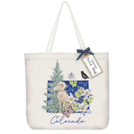 Mary Lake Thompson Tote Bag - Colorado State Symbols
