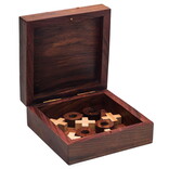 Matr Boomie Handcrafted Wood Box - Tic Tac Toe Matr Boomie Handcrafted Wood Box - Tic Tac Toe