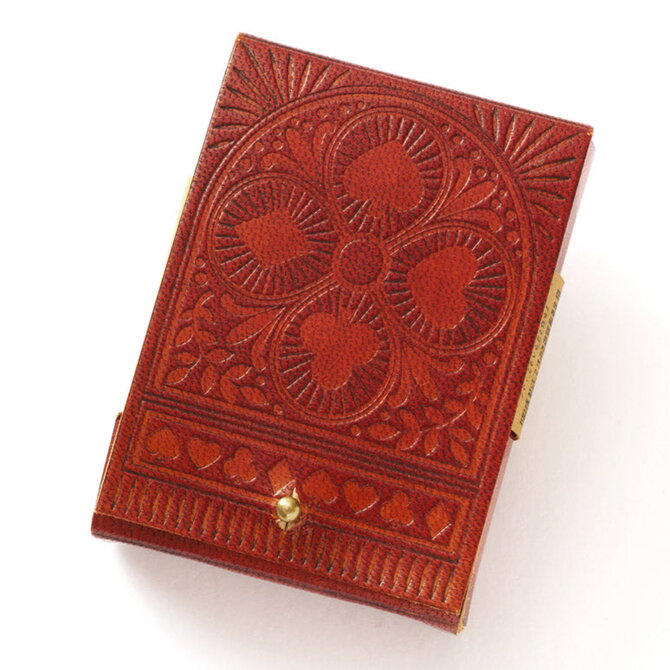Matr Boomie Playing Cards Set - Embossed Leather