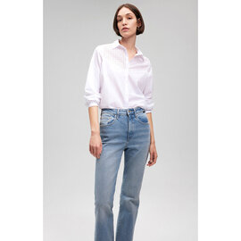 Mavi Jeans Shirt - Lace Yoke L/S Button Down