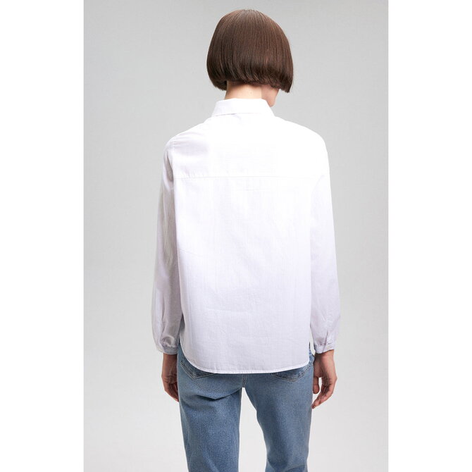 Mavi Jeans Shirt - Lace Yoke L/S Button Down