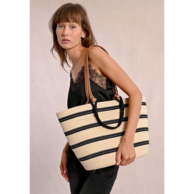 MOLLY BRACKEN Basket Bag - Woven Summer