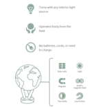 Mova Int'l Turtletech Des Globe - 6" Gold/Green Ocean