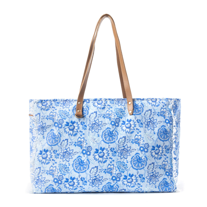 MYRA BAGS Weekender - Delft Garden in Blue