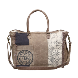 MYRA BAGS Weekender - Retro Print