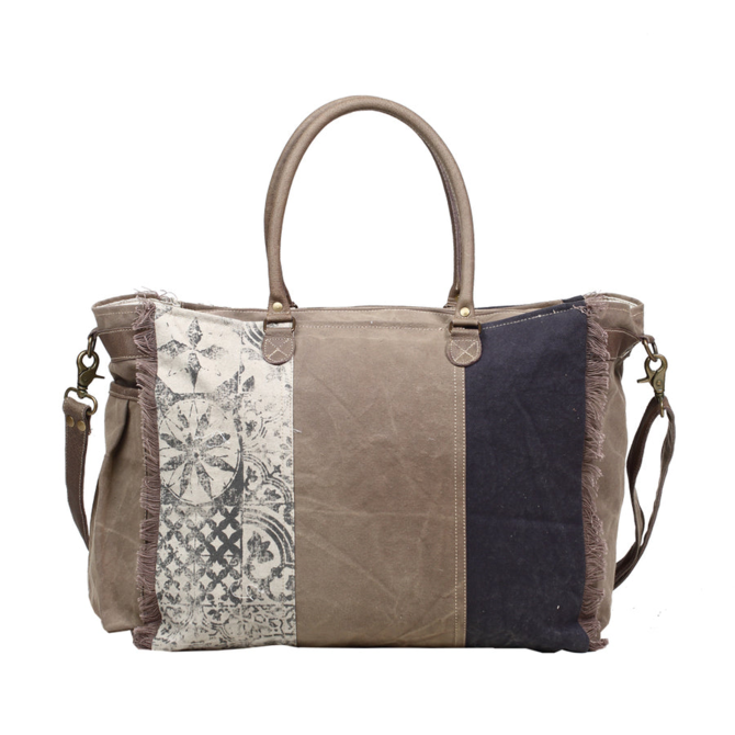 MYRA BAGS Weekender - Retro Print