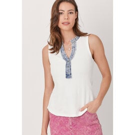 MYSTREE Top - Sleeveless Henley